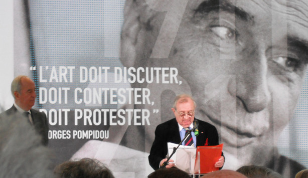 Discours de Claude Imbert lors de la remise du prix Pompidou 2010